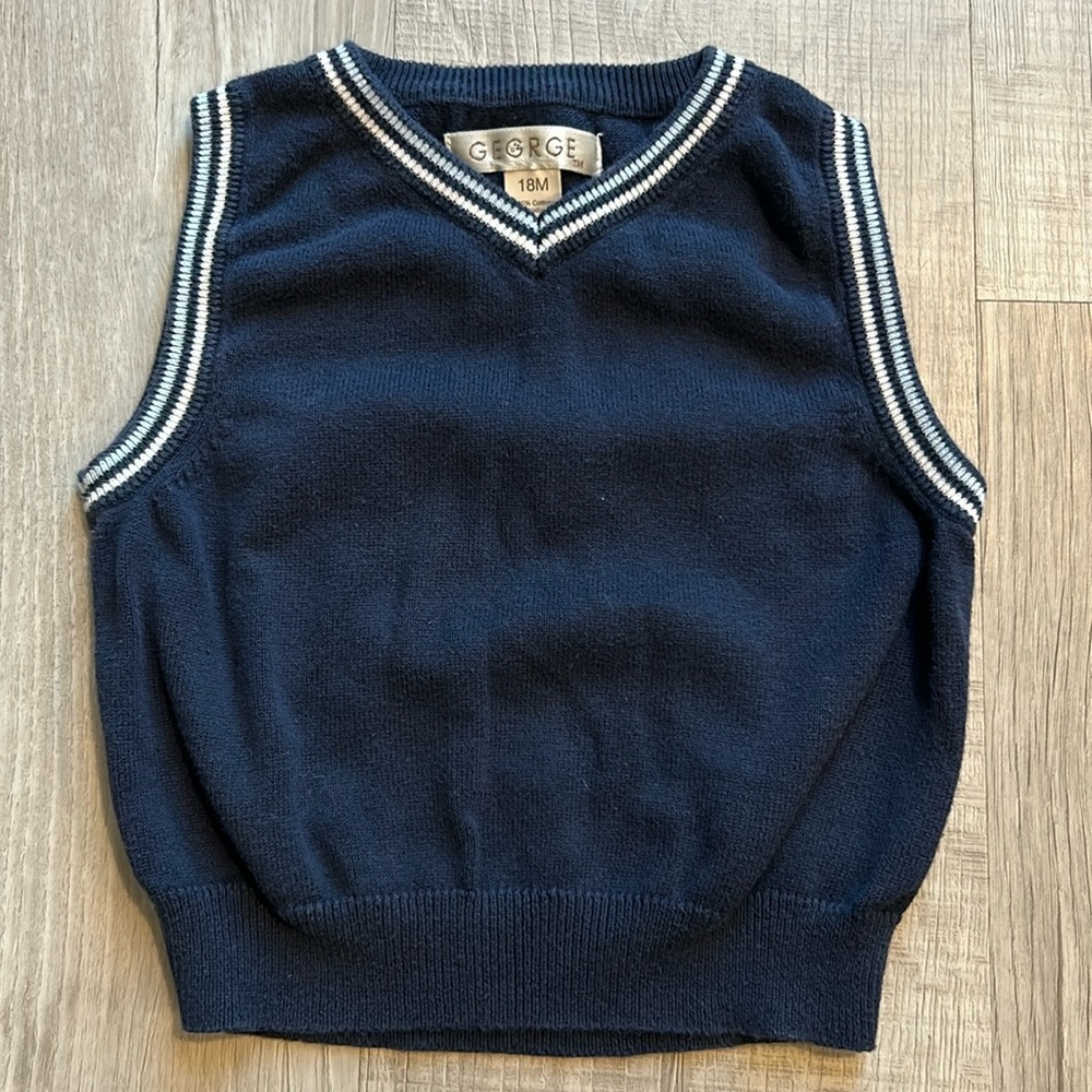 George Baby Boy’s Vest, Size 18 months